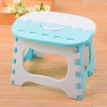 H Cute Portable Plastic Stools Thicken Step Folding Child Stools Plastic Folding Chairs Kids Stools Pink Blue