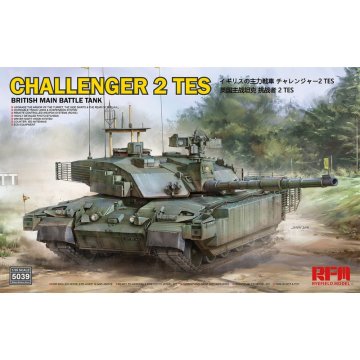 Rye Field Model RFM RM-5039 1/35 British Main Battle Tank Challenger 2 TES - Scale model Kit