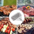 Barbecue Grill BBQ Brush Clean Tool Stainless Steel Wire Bristles Non-stick Cleaning Brushes With Handle Durable Cook Accessorie