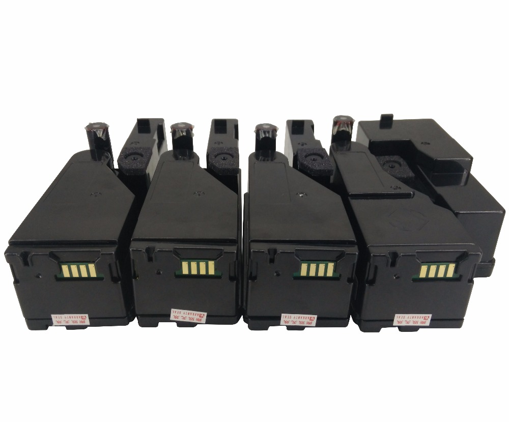 4 Color Toner Cartridges for Xerox Phaser 6000 6010 WorkCentre 6015 Printer 106R01630/27/28/29 106R01634/31/32/33