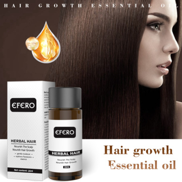 EFERO Hair Growth Essence Oil Hair Beard Growth Serum Anti-hair Loss Products Hairs Care Treatment Essential for Women Men 20ML