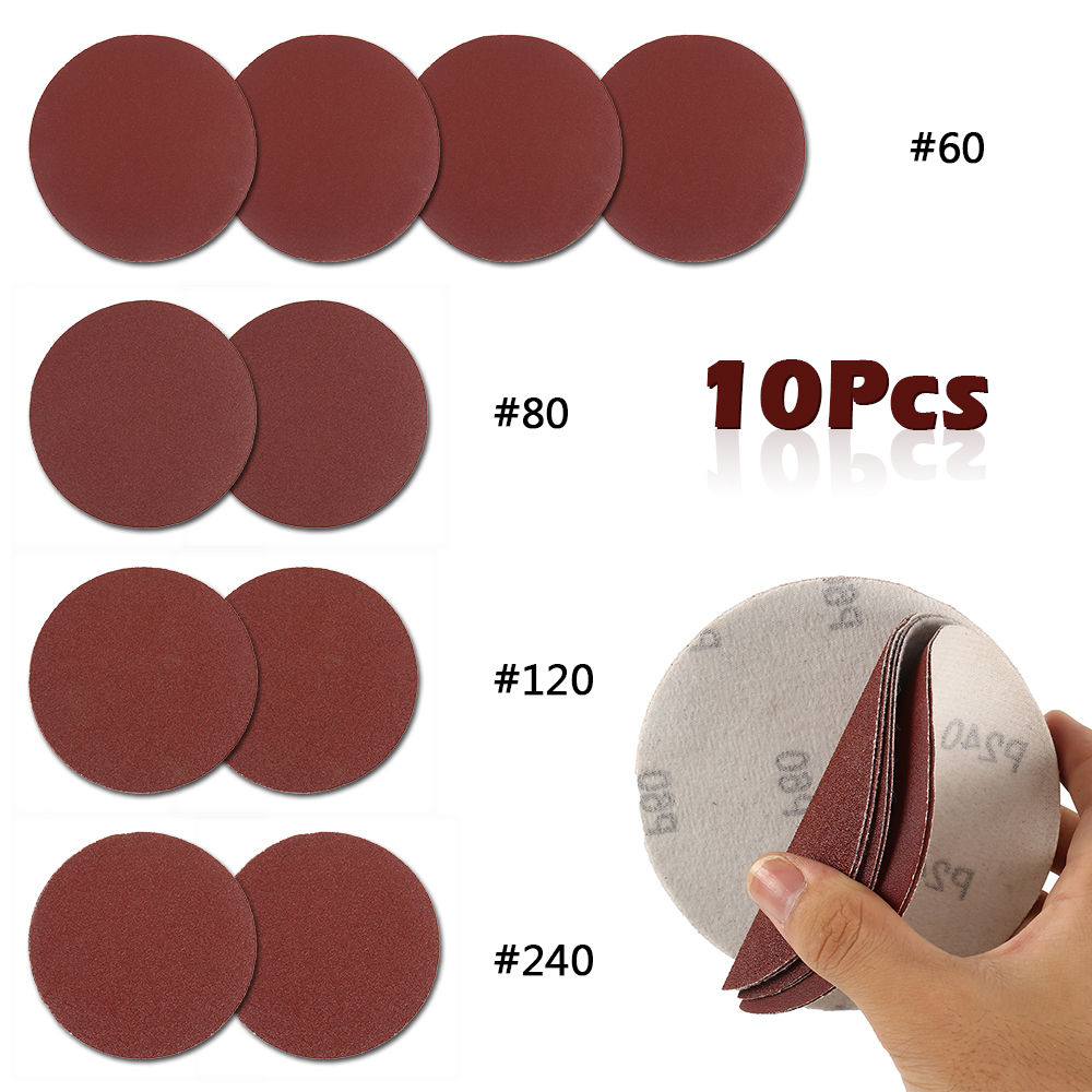 10pcs Abrasive Disc Cutting Circular Saw Blade Grinding Wheel with Bottom + Screw Abrasive Sanding Disc Tools Cutting Wood Metal