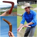 New Kangaroo Throwback V Shaped Boomerang Flying Disc Throw Catch Outdoor Game
