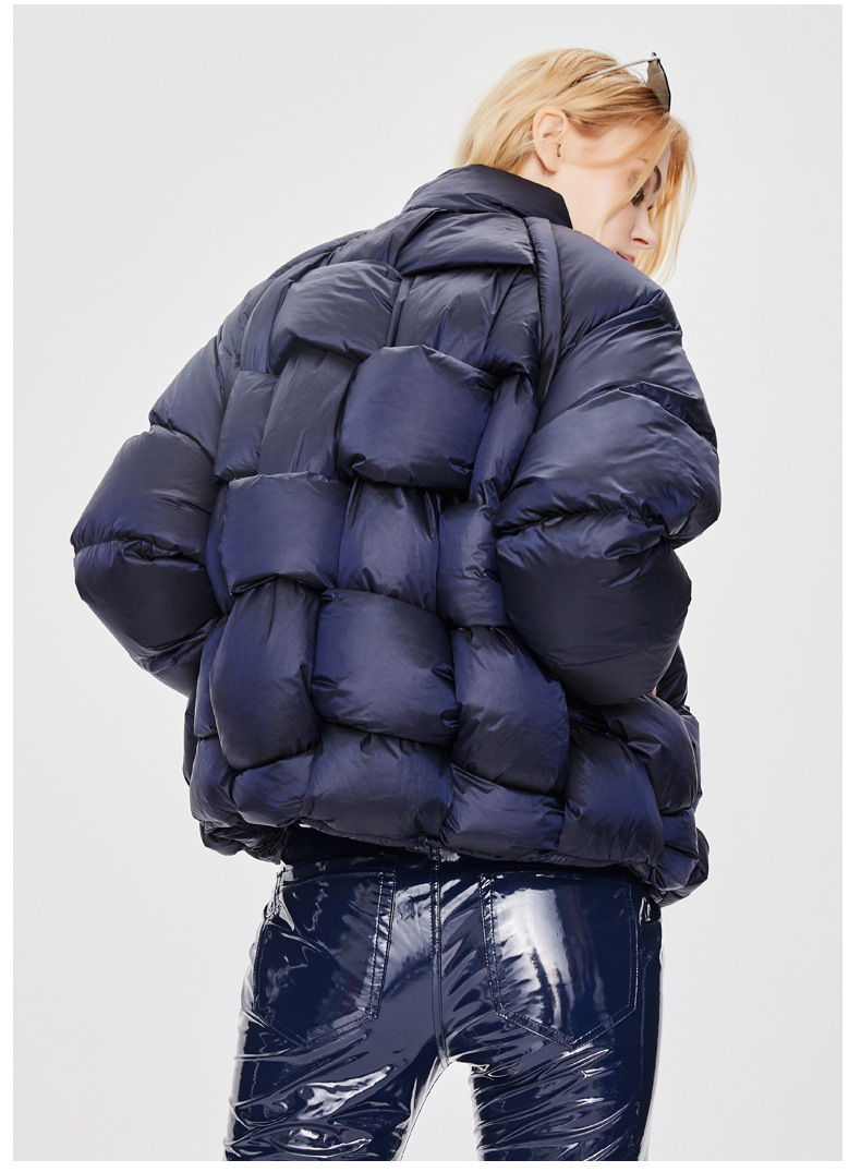 Sleeves Detachable Puffer Jacket For Women