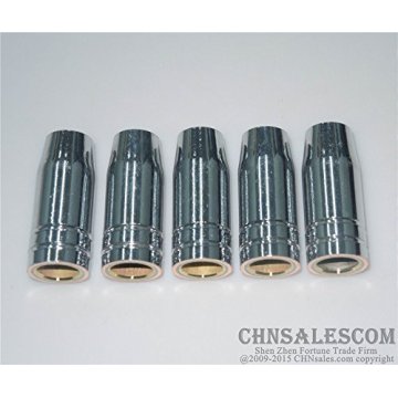 CHNsalescom 5 PCS MB 25AK MIG/MAG Welding Torch Gas Nozzle 145.0076