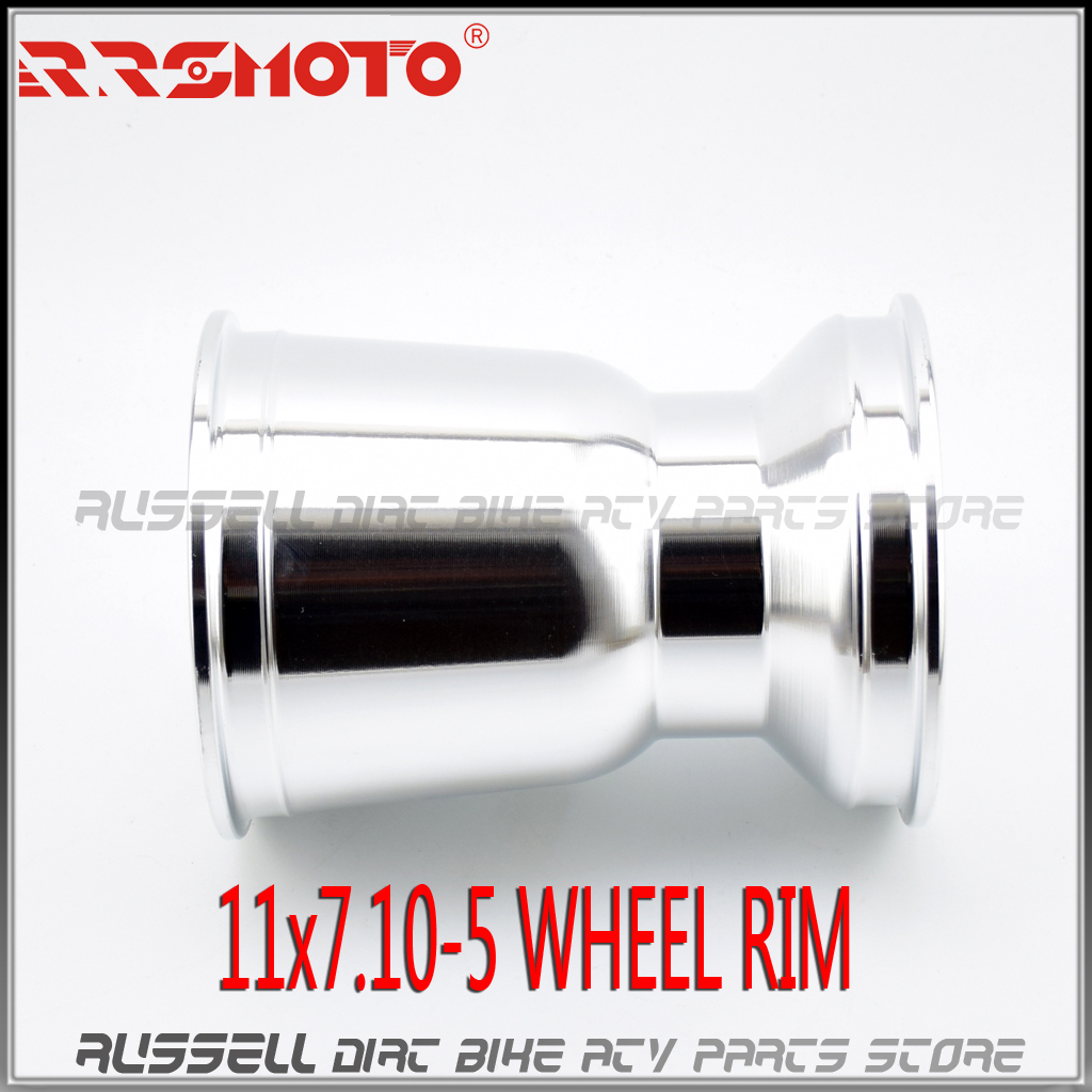 11x7.10-5 5 inch go kart wheel rim GO kart Off-Road Aluminum front wheel