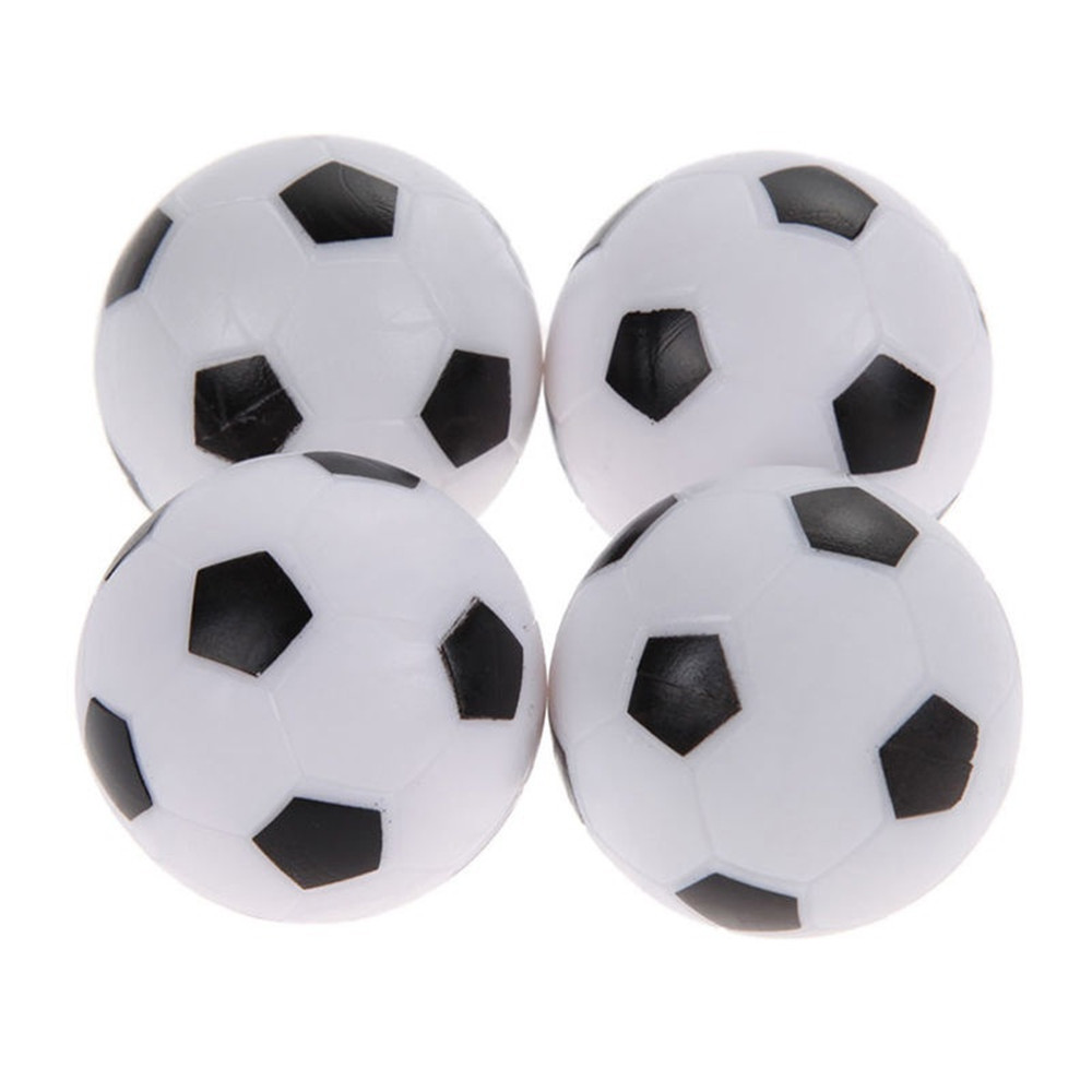 2pcs 36mm Black White Soccer Table Foosball Table Football Plastic Replacement Balls Soccerball Sport Gifts Round Indoor