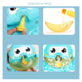 New Cute Octopus Baby Bath Bubble Toy Shower Children Toy Automatic Blowing Bubble Maker For Kids Gift Music Bubble Machine