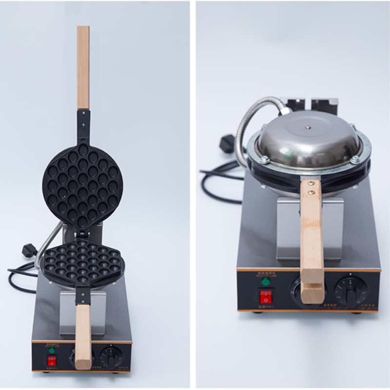Commercial Electric Chinese Hong Kong Puff Egg Waffle Iron Maker Machine Bubble Egg Cake Oven 220V/110V Available