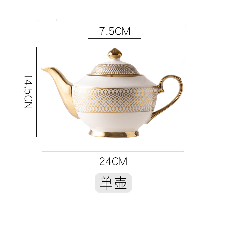 Ceramic coffee cup dish European small luxury home set high-end Pynombe cup English afternoon tea cup with flower tea cup