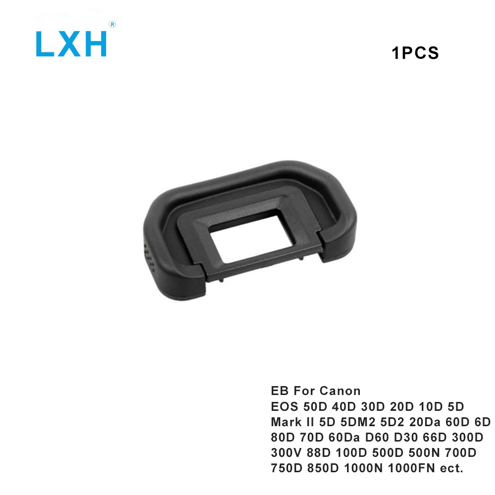 LXH EC EB Rubber EyeCup Eye Cup Eyepiece Viewfinder For Canon EOS 80D 50D 30D 20D 10D 5D Mark II 300D 500D Replaces Canon EB
