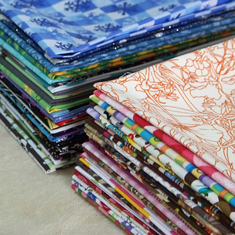 15*15cm 100% Cotton Floral Cloth High Quality Patchwork Fabric For Sewing Clothes For Dolls P51.