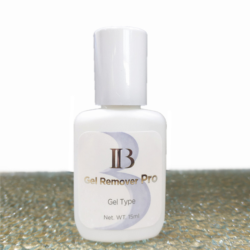 3 bottles ibeauty Korea Original 15ml IB Clear Gel Remover Pro For Eyelash Extensions Glue lash eyelash glue remover Free Ship