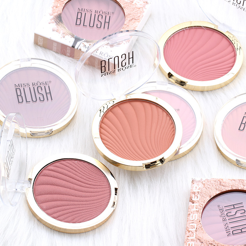 6 Colors Blusher Blush Powder Fine Smooth Natural Light And Breathable Cosmestics Professional Palette Contour Shadow TSLM1