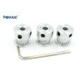 POWGE 20 Teeth 2GT 2M Synchronous Pulley Bore 5/6/6.35/8mm for width 6mm 2MGT GT2 Timing Belt Small Backlash 20Teeth 20T 3pcs
