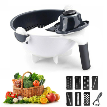 Home Kitchen Accessories Tools Multi-function Cutter Grater Cooking Gadgets Simple Fast Cutting and Cleaning Vegetables Assist