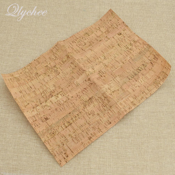 21x29cm Soft Cork Wood Grain Gravel Pattern PU Leather DIY Home Decoration Table Wall Cloth Accessories