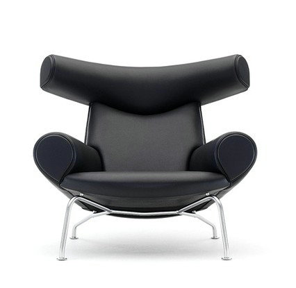 Modern Replica OX lounge chair and ottoman