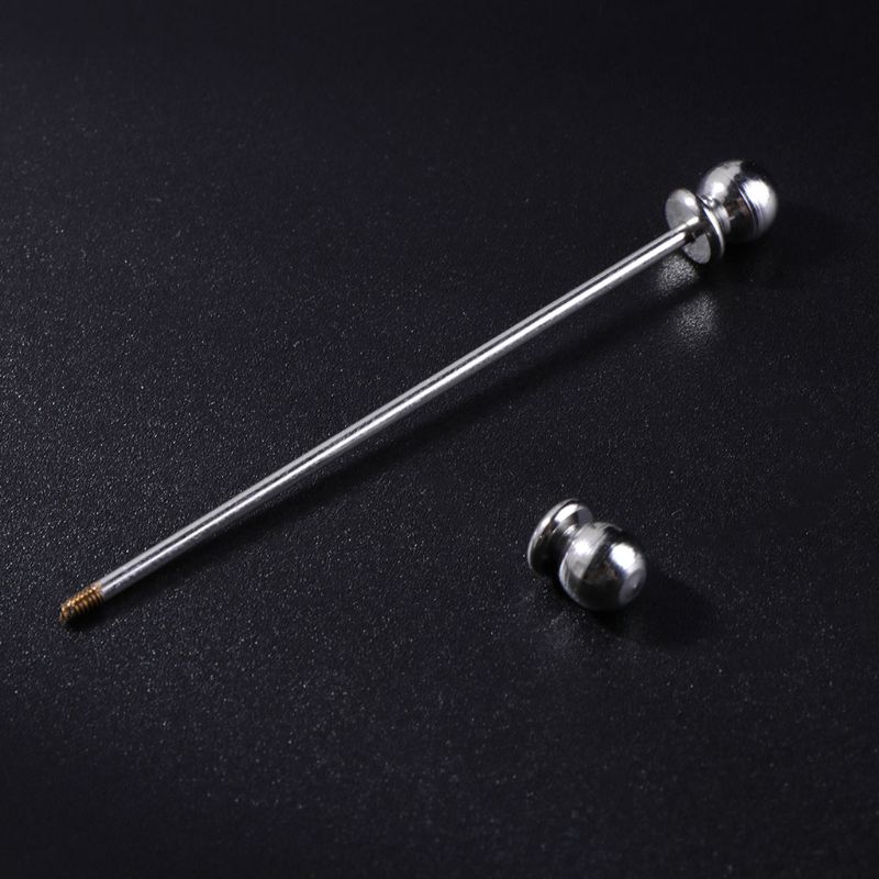 Men Shirt Pins Tie Clip Collar Clasp Luxury Business Wedding Brooch Bar Ornament