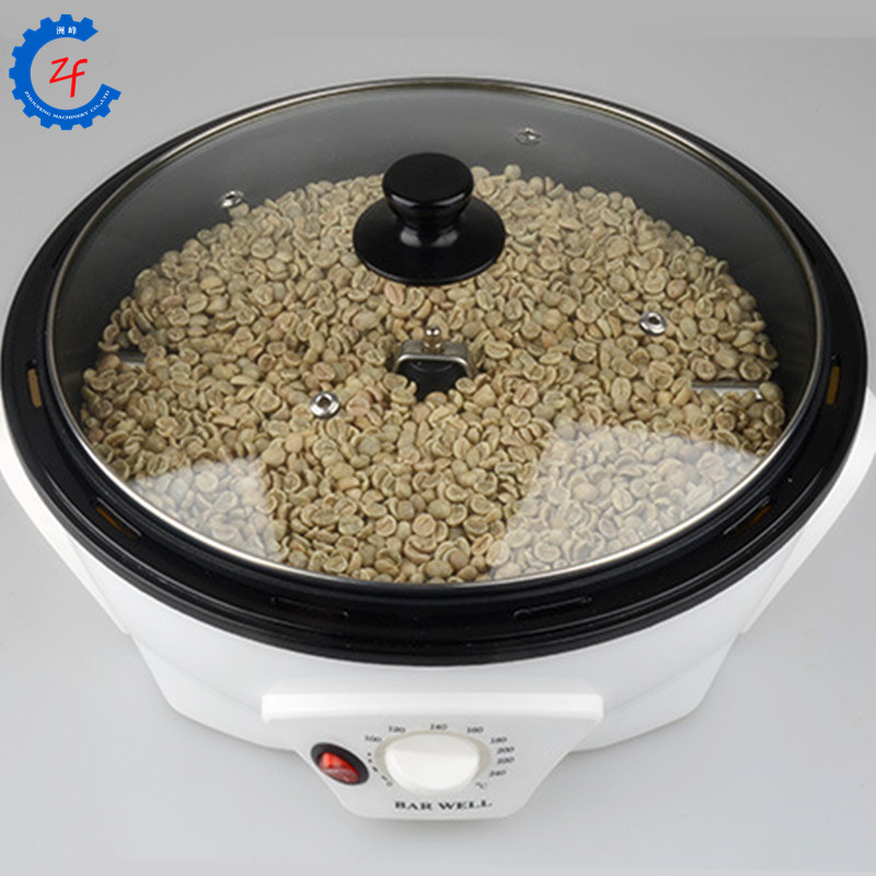Pot-type coffee bean roaster small roasted coffee machine home using