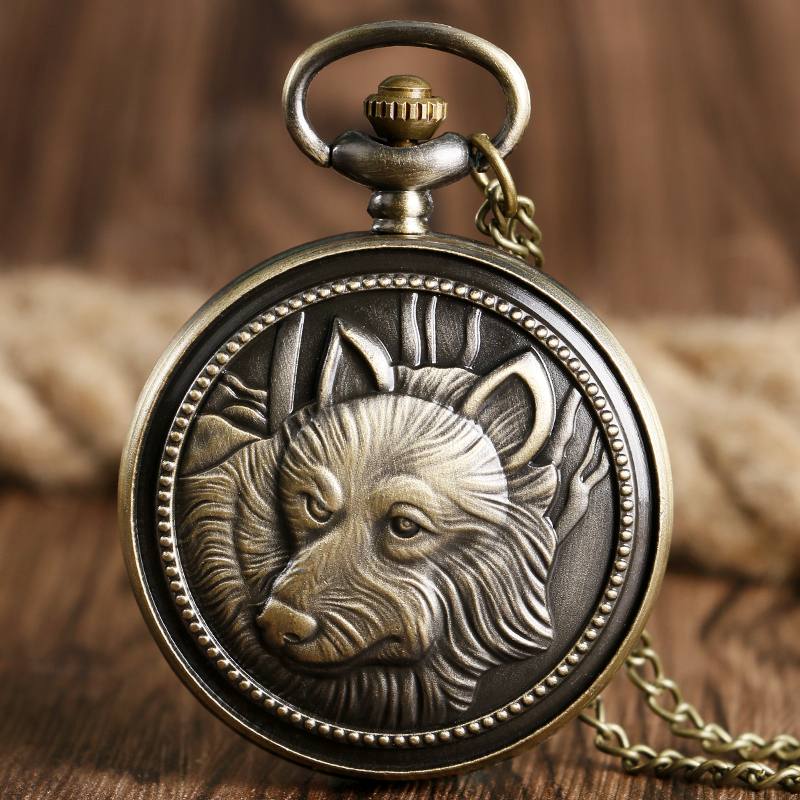 KW Rabbit Cute Copper Hot Trendy Men Womens Bronze Necklace Chain Pendant Alice in Wonderland Quartz Pocket Watch Gift cep saati