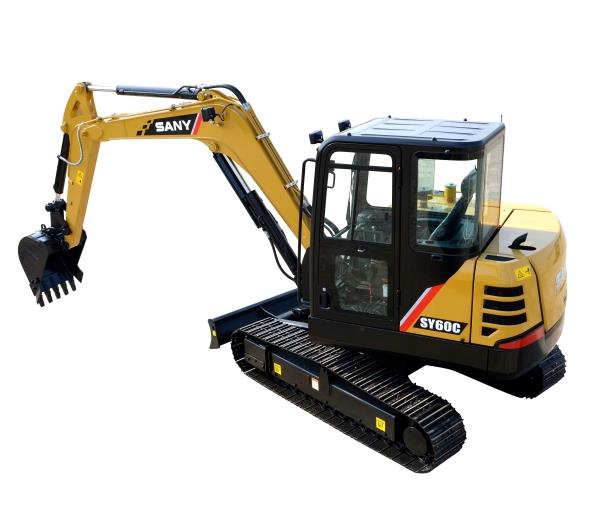 SANY SY60C Small Excavator Backhoe Excavator