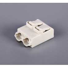 PCB push wire connectors for power construction