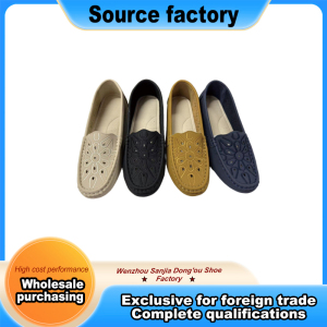 Embroidered Premium Leather Loafer Shoes