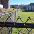 Diamond lattice fence topper