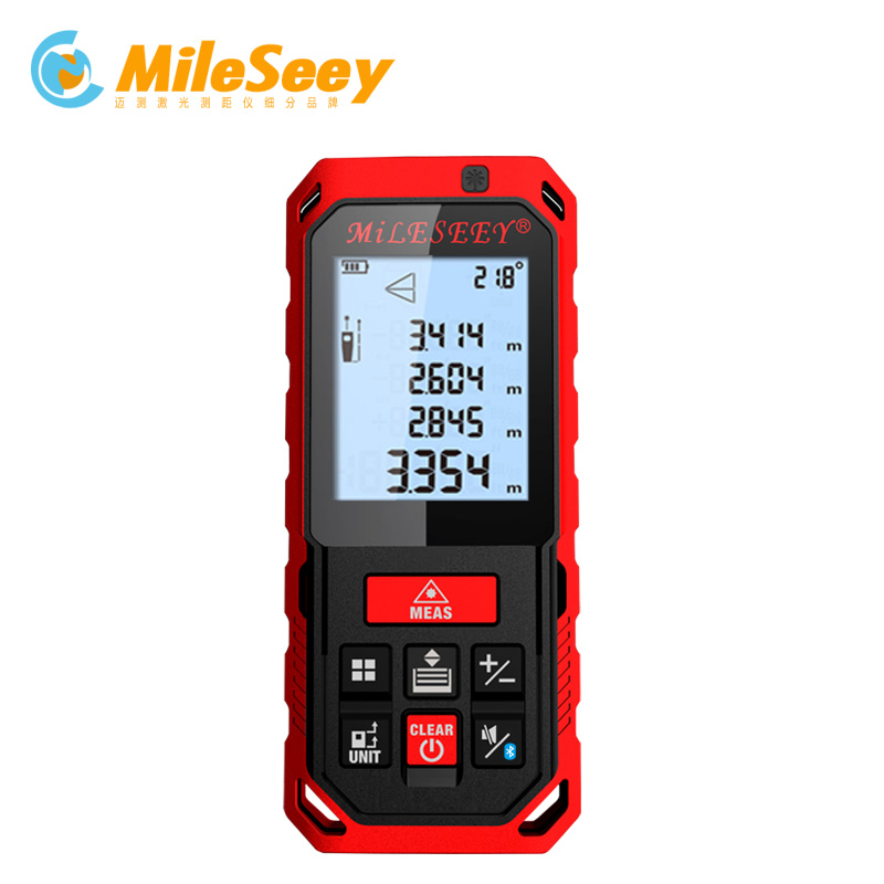 Mileseey S7/S2 50M Bluetooth Edition Laser Rangefinder Handheld Digital Laser Distance Meter Rangefinder Measurer
