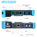 5 inch wanglu coaxial HD CCTV Tester monitor 8MP AHD TVI CVI IP IPC5000 Plus HDMI VGA input analog test POE DC12V output