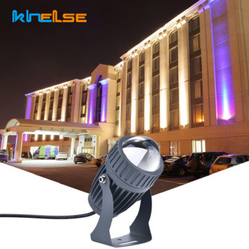 Outdoor LED Wall Washer Spotlight 3/10W Waterproof IP65 Narrow Beam Angle Garden Villa Floodlight Long Distance Landscape Lights