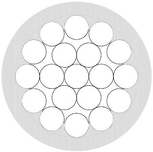1x19 Pvc Coating Wire Rope