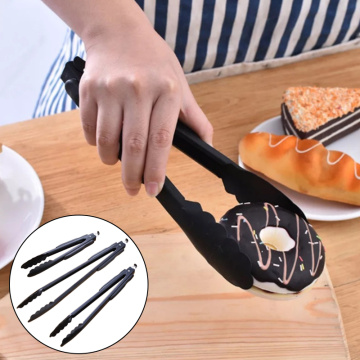 Silicone BBQ Grilling Tong Salad Bread Serving Tong Non-Stick Kitchen Barbecue Grilling Cooking Tong With Joint Lock