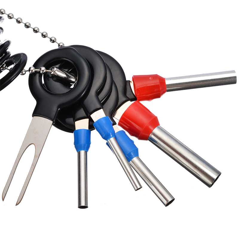 36pcs Automotive Plug Terminal Remove Tool Set Key Pin Car Electrical Wire Crimp Connector Extractor Kit Accessories