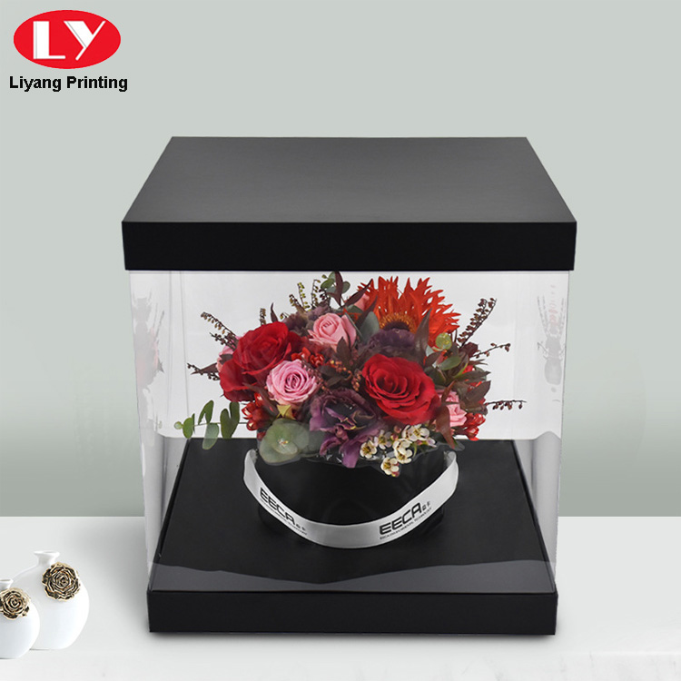 Plastic Flower Box Ribbon