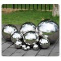 1 PCS 400MM Stainless Steel Hollow Ball Mirror Polished Shiny Sphere For Kinds of Ornament and Decoration