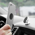 4PCS Metal Plate Magnetic Materials Round Rectangular Strong Adhesive Phone Tablets Car Mount Holder Cradle