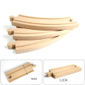 New All Kinds Wooden Track Parts Beech Wooden Railway Train Track Toy Accessories Fit Biro All Brands Wood Tracks Toys for Kids