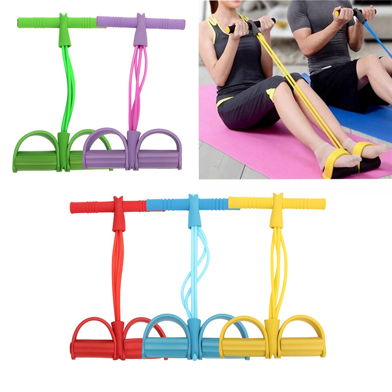 New Arrival Belly Slimming Body Shaper Tummy Trimmer Resistance Bands Pull-up Action Rower Abdominal Exerciser Fitness Tool