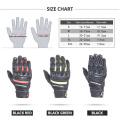 Genuine Leather Guantes Moto Waterproof Motorcycle Gloves Carbon Fibre Motocross Gloves Touch Screen Guantes Moto Riding Gloves