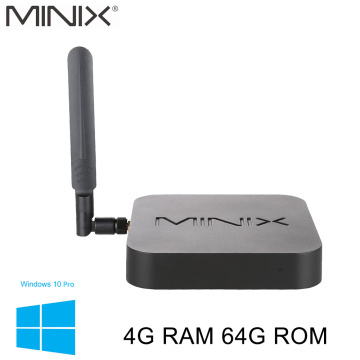 New MINIX NEO Z83-4 Plus MINI PC Intel Official Windows 10 Pro Mini PC Intel Atom X5-Z8350 HD Graphics 4GB/64GB Portable MINI PC