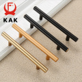 KAK 2" ~ 39'' Kitchen Door Handles T Bar Pull Straight Handle Drawer Knobs Cabinet Pulls Diameter 12mm Furniture Handle Hardware