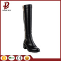 zipper closure calf elegant women leather boots