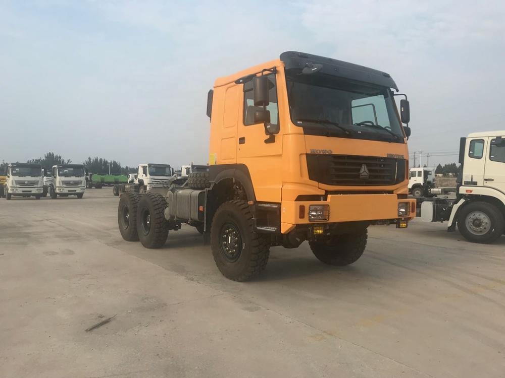 Howo 6x6 Truck Tractor With 371hp Jpg