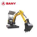 SANY SY16C 1.6ton cheap mini hydraulic rubber excavators