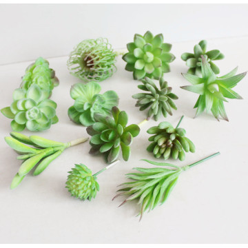 39Styles Green Artificial Succulents Plants DIY Unpotted Small Bonsai Home Garden Desktop Table Party Decoration Fake Plants