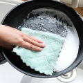 20pcs Microfiber Cleaning Rags Super Absorbent Household Dish Towel Kitchen Oil and Dust Wipe Clean Cloth