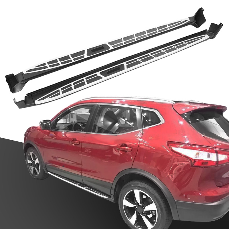 Pair Running Board Side Step for Nissan Qashqai 2014-2018 Nerf Bar Platform Iboard