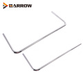Barrow Metal Hard Tube 90 Degree Bending For G1/4" 16mm Copper Riged Tube Connection Series,TSWG-16/TDWG-16